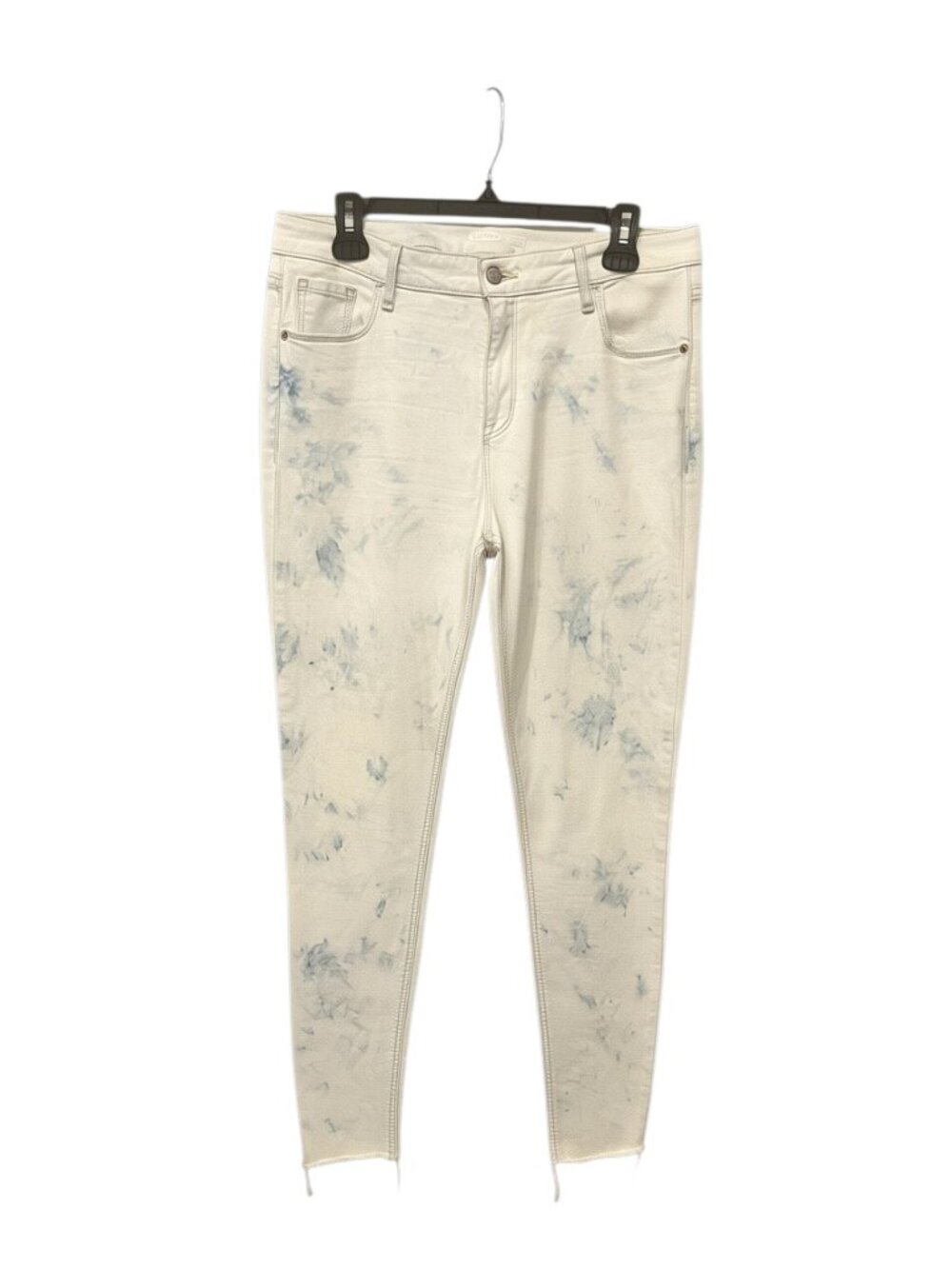 Old Navy Rockstar Super Skinny Ankle Jeans Size 14 Tall Tie Dye Wash 29" Inseam